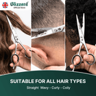 Blizzard Pro | Professional Hair Cutting Scissors & Grooming Kit – 16cm