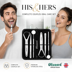 Blizzard 6-Pcs Dental Hygiene Kit | Stainless Steel Oral Care Set