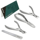 Blizzard® 3-Pcs Podiatry Nail Clippers Set | Concave, Arrow & Flame Heads