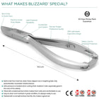 Load image into Gallery viewer, Blizzard® Diabetic Nail Clipper for Thick Nails 14.5cm | Concave Head - blizzardhealth
