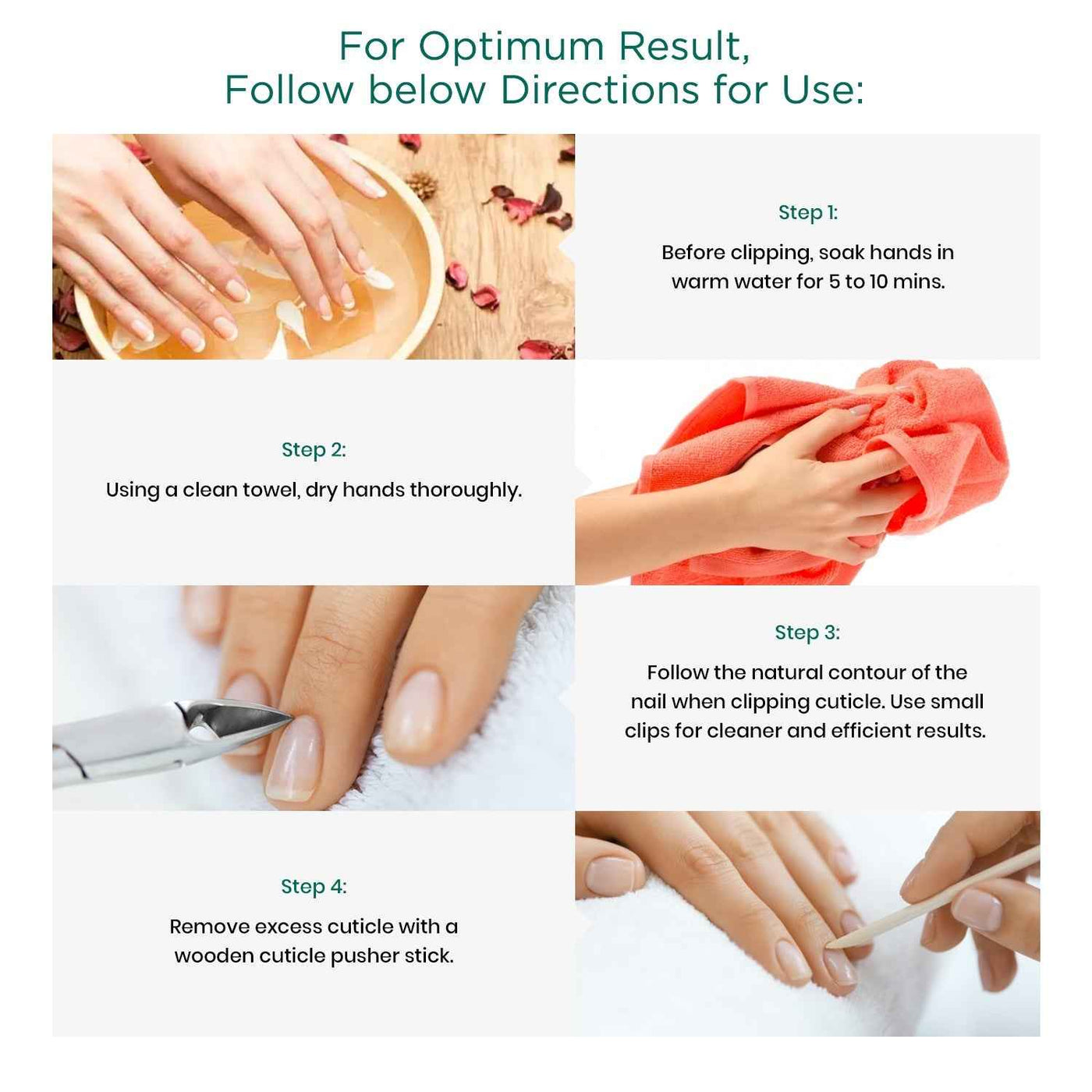How to safely use Blizzard® professional cuticle cutter for tough skin and proper nail care