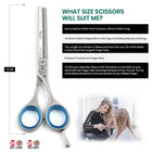 How to use Blizzard® hair thinning scissors for blending, texturizing, and precise barber cuts